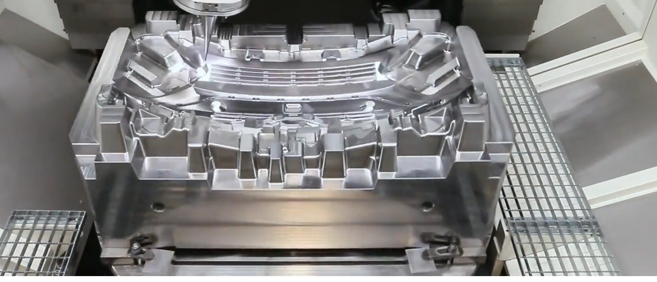 CNC machining of a complex precision component